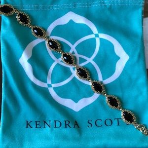 Kendra Scott jana black and gold bracelet